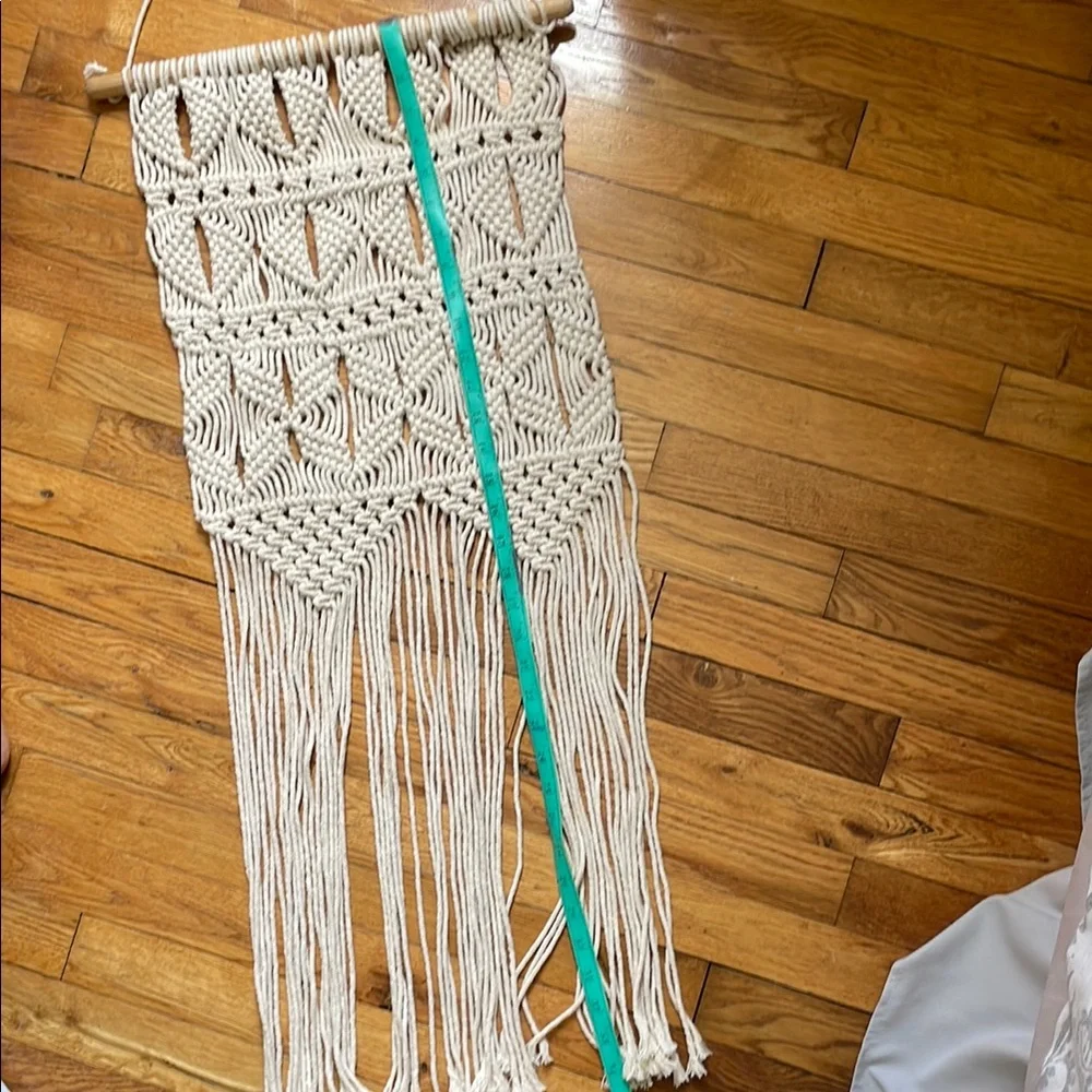 Cream Macrame Wall Hanging